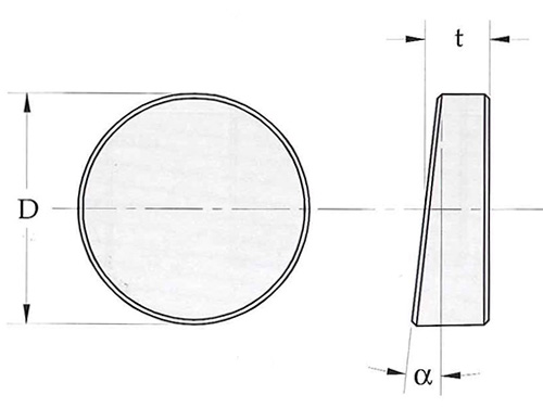 Laser Grade Wedge Windows